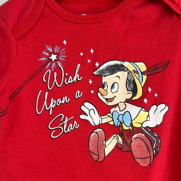 Disney Baby Pinocchio One Piece Bodysuit 18M - Picture 2 of 4